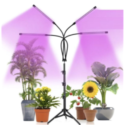Lampa LED do wzrostu roślin statyw 4szt-140675