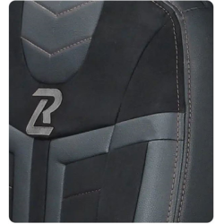 Pokrowce fotele dostawcze Ducato Zenit 2+1 czarne-141285