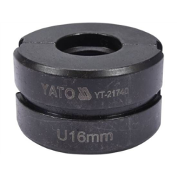 Matryce zapasowe do zaciskarki U 16mm Yato-142832