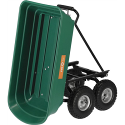 Wózek ogrodowy z kiprem 75L 200kg Flo-143064