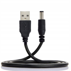 Kabel zasilający Ładowarka USB DC 5.5-2.5mm 5V-143102