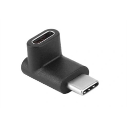 Adapter przejściówka kątowy USB-C M/F dolny górny-144226