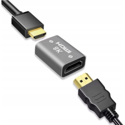 Adapter Łącznik HDMI do HDMI 2.1 UHD 8K 60Hz 4K-144320