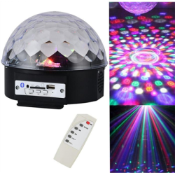 Projektor kula disco MP3 6LED USB SD pilot-144659