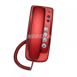 Telefon stacjonarny LJ-260 Dartel Czerwony-18019