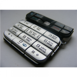 Klawiatura Nokia 3230 srebrna-2260
