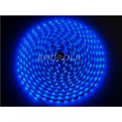 Taśma LED 12V 3 smd 5050 10mm niebieski 5cm-25988
