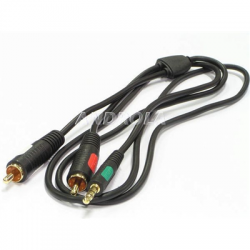 Kabel 2RCA-Jack 3,5mm 5m Prolink classic CL342-26950