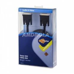 Kabel DVI-DVI filtry 24 1 Dual Link 1,8m Cabletech-29443