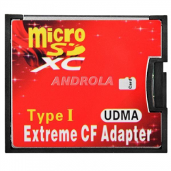 Adapter karty CF microSD SDHC SDXC COMPACT FLASH-30203