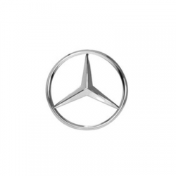 Emblemat Mercedes tył klapa C E S klasa 90mm-30575