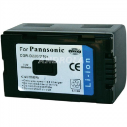 Bateria Panasonic CGR-D220 D16s NV-DS99 2200mAh-32098