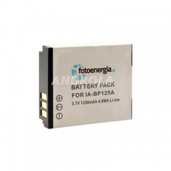 Bateria Samsung IA-BP125A HMX-M10 HMX-M20 1250mAh-32255