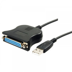 Adapter przejście USB na LPT DB25 wtyczka żeńska-34659