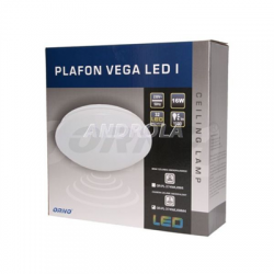 Plafon VEGA LED 1 16W PMMA czujnik mikrof Orno-37569
