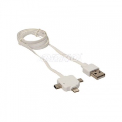Ładowarka Power USB Cabel 3w1 Orno-37725