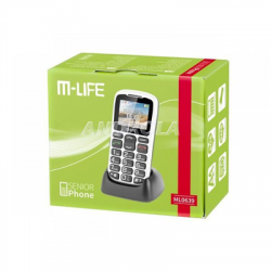 Telefon M-LIFE ML0639B dla Seniora biały-37953
