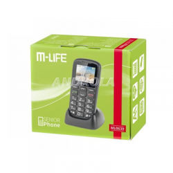 Telefon M-LIFE ML0639 dla Seniora czarny-37954