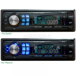 Radio samochodowe mp3 SD / MMC wejście USB i AUX-38021