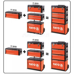 Skrzynka narzędziowa 1 szuflada Yato YT-09108-40968