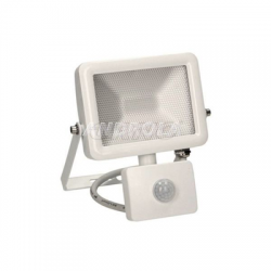 Naświetlacz SLIM LED 10W IP44 czujnik srebrny Orno-41662