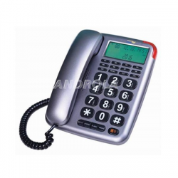 Telefon stacjonarny LJ-290 Dartel grafit-41819