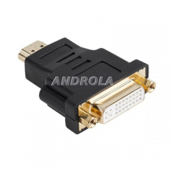 Złącze adapter HDMI wtyk - DVI gniazdo 24+5-45754