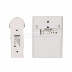 Dzwonek bezprzewodowy EMO DC bateryjny biały Orno-46777