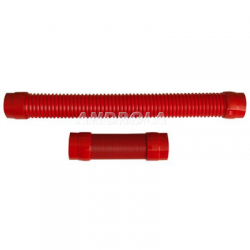 Rura dolotowa przewód elastyczny fi77mm czerwona-47166