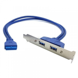 Śledź rozdzielacz USB 3,0 20PIN na 2x USB 3,0-47946