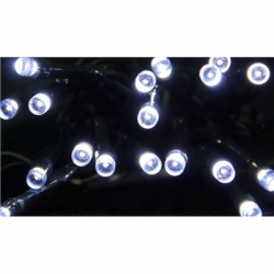 Lampki choinkowe LED 20 białe zimne 1,8m bateryjne-48431
