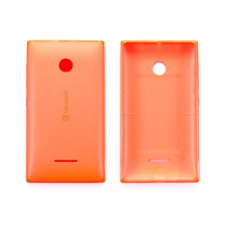 Obudowa Nokia Lumia 435 532 klapka pomarańcz oryg-48849