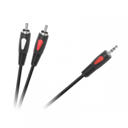 Kabel 2RCA - Jack 3,5mm 3m Cabletech Eco-Line-49595
