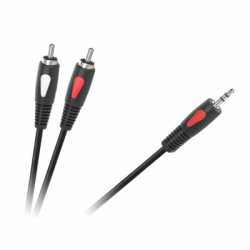 Kabel 2RCA - Jack 3,5mm 5m Cabletech Eco-Line-49596
