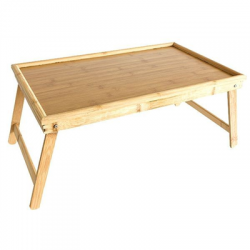 Stolik do laptopa drewniany składany 30x50cm-50912