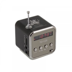 Głośnik mini radio mp3 cube megabass-50943