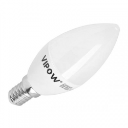 Żarówka LED E14 6W 230V 3000K 470Lm świeca Vipow-50973