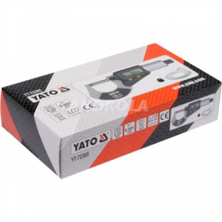 Mikrometr 0-25mm 0,001mm LCD cyfrowy Yato YT-72305-51466