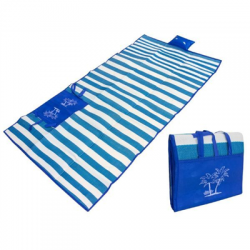 Mata plażowa plaża koc piknikowa poduszka 175x90cm-52499