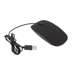 Mysz myszka optyczna SLIM USB czarna-52984