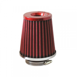 Filtr powietrza stożkowy FI77 117x132 czerwony-53119