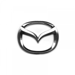 Emblemat znaczek logo Mazda 65x52mm-53571