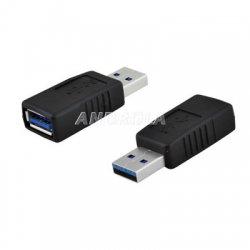 Adapter złącze USB 3.0 wtyk- gniazdo proste-53654