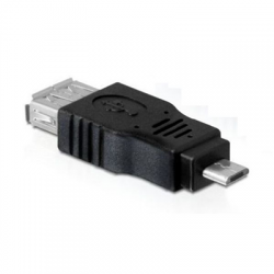 Adapter przejściówka gniazdo USB wtyk microUSB-53761