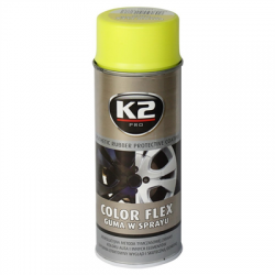 Guma w sprayu Color Flex żółty 400ml K2-54888