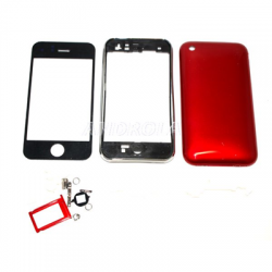 Obudowa Apple iPhone 3G HQ czerwona-5685