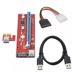 Taśma Riser USB3.0 PCI-E PCI 1x-16x SATA 007S-57756