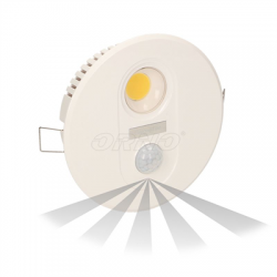 Lampka TOBIA LED z czujnikiem ruchu 360° Orno-58227