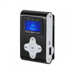 Odtwarzacz MP3 LCD microsd radio dyktafon Quer cza-58899