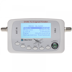 Miernik DVB-T/T2 z wyświetlaczem i kompasem-61382